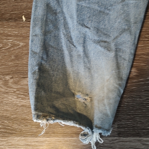 Marc Buchanan pelle pelle blue jeans distressed size 38 waist, length 32 - Picture 6 of 12